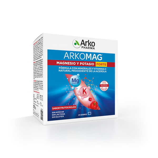 3D Arkomag Mg Potasio Forte (con lateral)