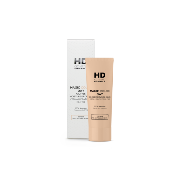 hd magic color day crema hidratante oil free